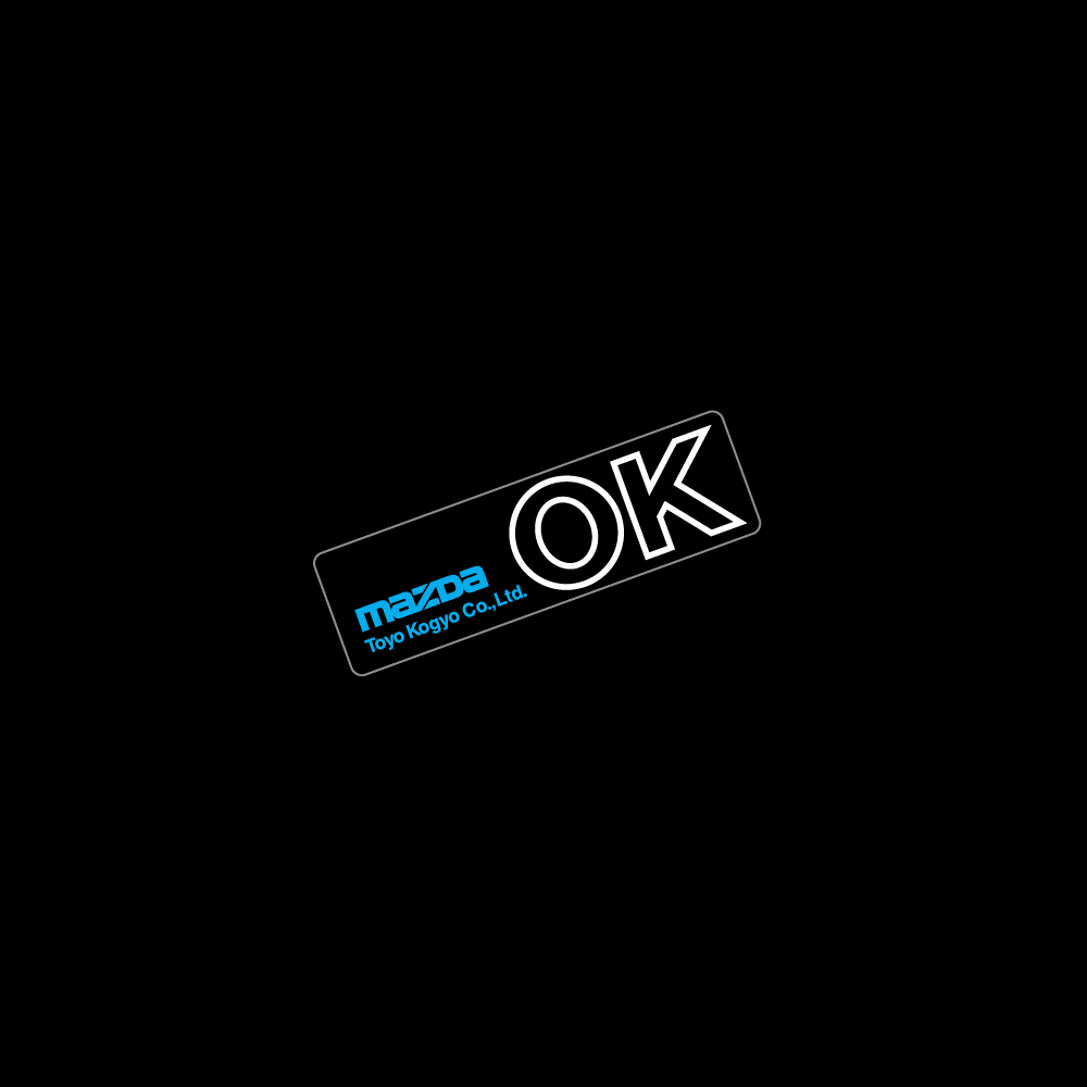 Mazda OK sticker | japanREVIVE